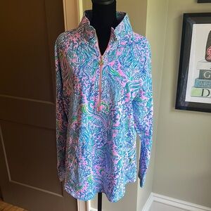 NWT Lilly Pulitzer UPF 50+ Skipper Popover XL